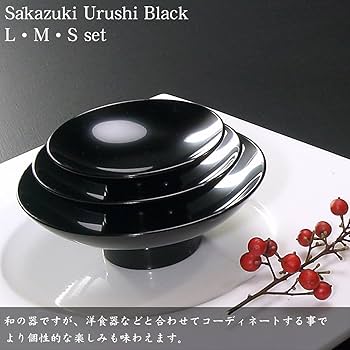漆塗　黒漆　朱漆　金蒔絵　盃　十二客　時代箱付　V　6505 飾り皿(小） 龍 黒 スタンド付 漆塗り・木製 12-13603 漆器の井助